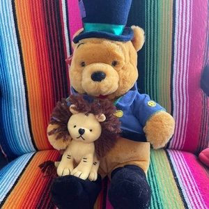 ❤️ Vintage Winnie The Pooh Lion Tamer 13" S
